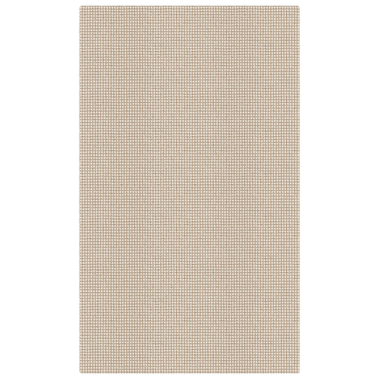 KOZYFLY Rugs for Entryway 3x5 ft Washable Area Rug Non Slip Rubber Backed Entry Rug Woven Indoor Door Mat Cotton Kitchen Rugs for Entryway, Foyer, Backdoor, Ivory/Camel/Brown