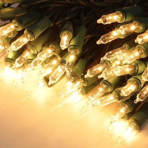 Christmas Lights - 150 Count Mini String Lights | 29 FT Green Wire Fairy Lights for Indoor & Outdoor Decor
