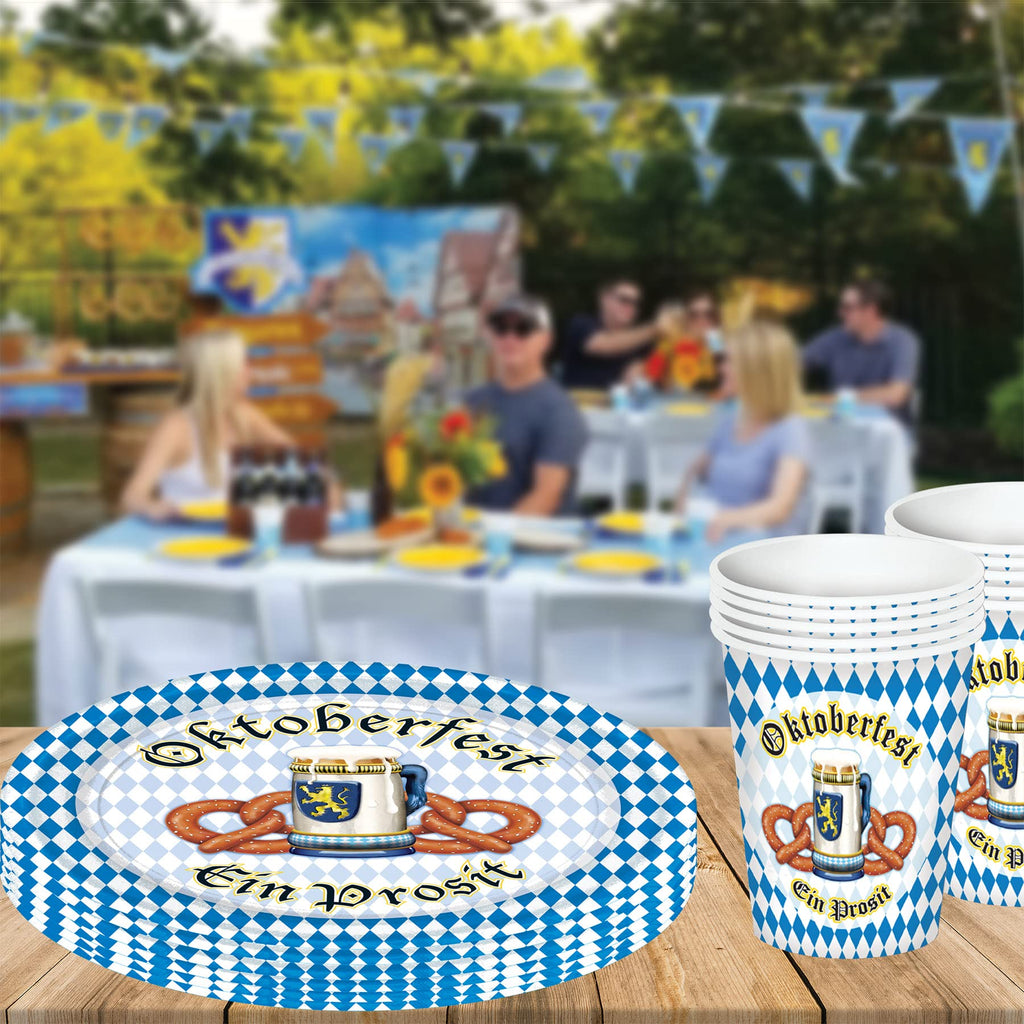 Beistle , 24 Piece Oktoberfest Beverage Cups, 9 Ounces