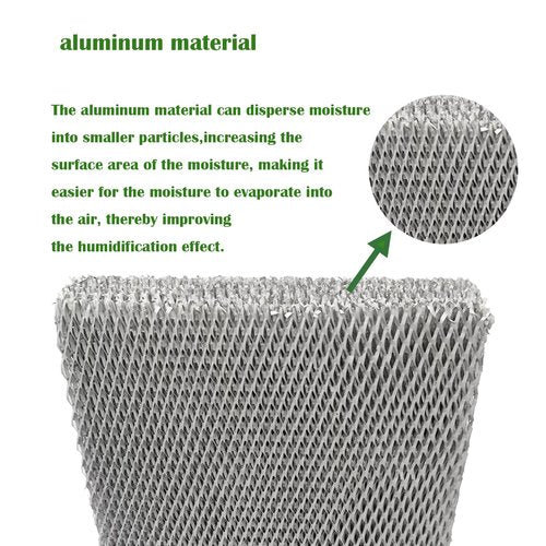 DAODEFUL 10 x2660 Humidifier Pad for Lennox Healthy Climate #10 X2660 WB2-12 WB2-12A HCWB2-12A HCWB2-12 WB3-12 WB3-12A HCWB3-12A HCWB3-12 Humidifier - 2 Pack Aluminum Filter for Moisturised Skin