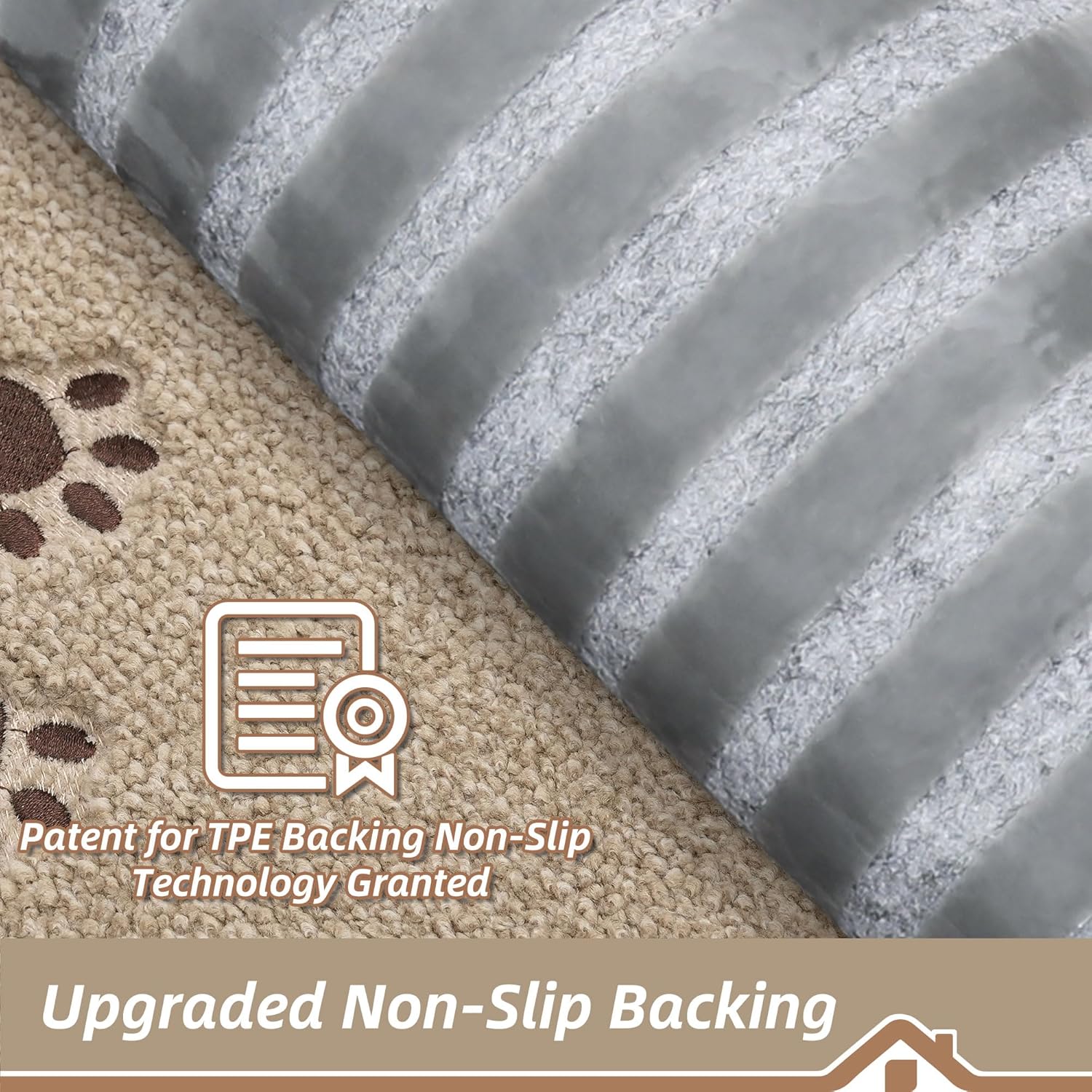 BEQHAUSE Non-Slip Carpet Stair Treads - Soft Indoor Stair Runners, 28"x9", 15pcs, Beige