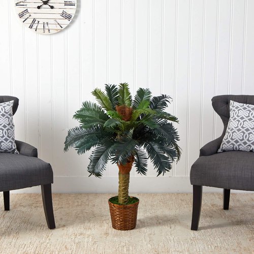 Nearly Natural 3ft. Sago Palm Artificial Tree