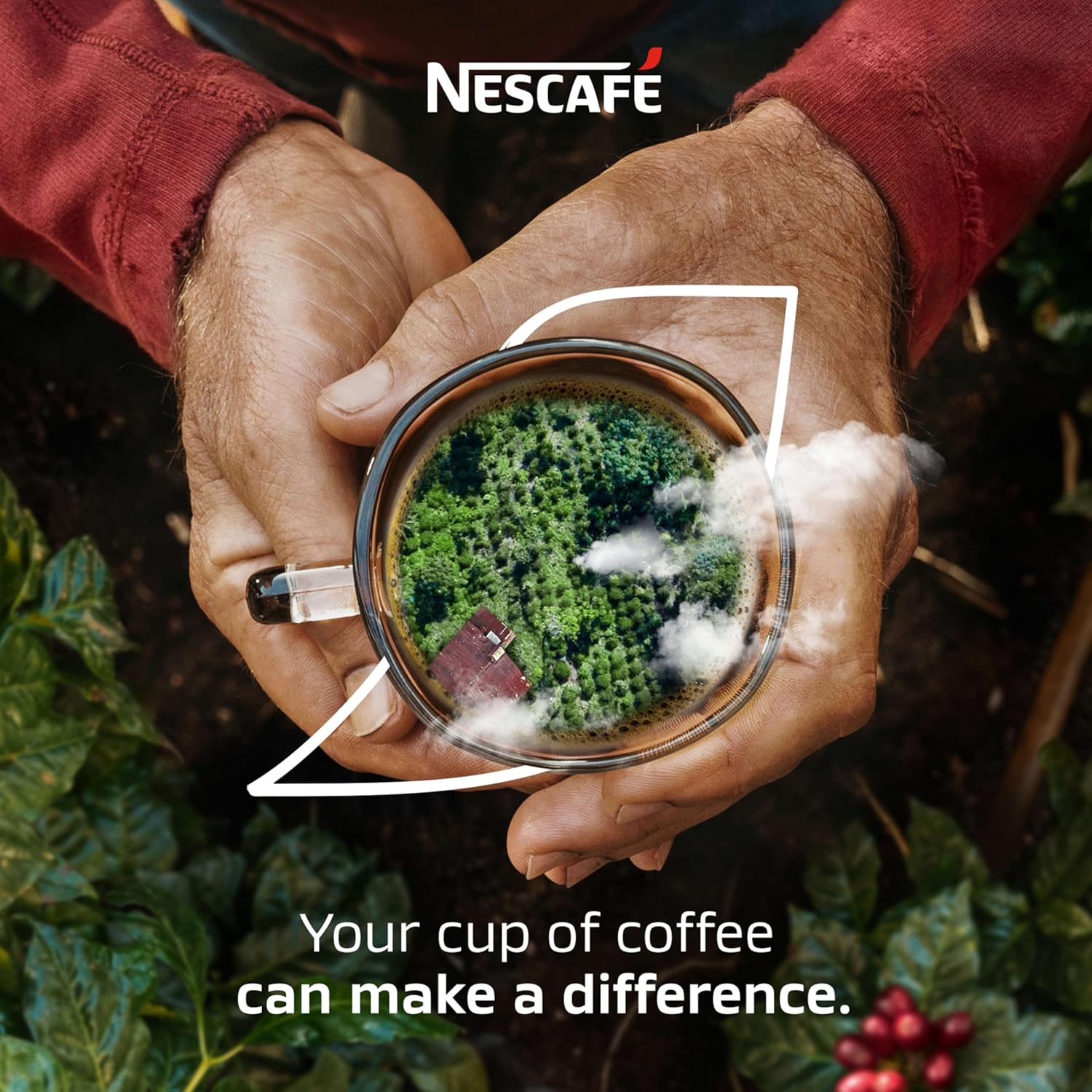 Nescafe Clasico Dark Roast Instant Coffee - Rich Flavor, 8 oz Pouch for Quick Brewing
