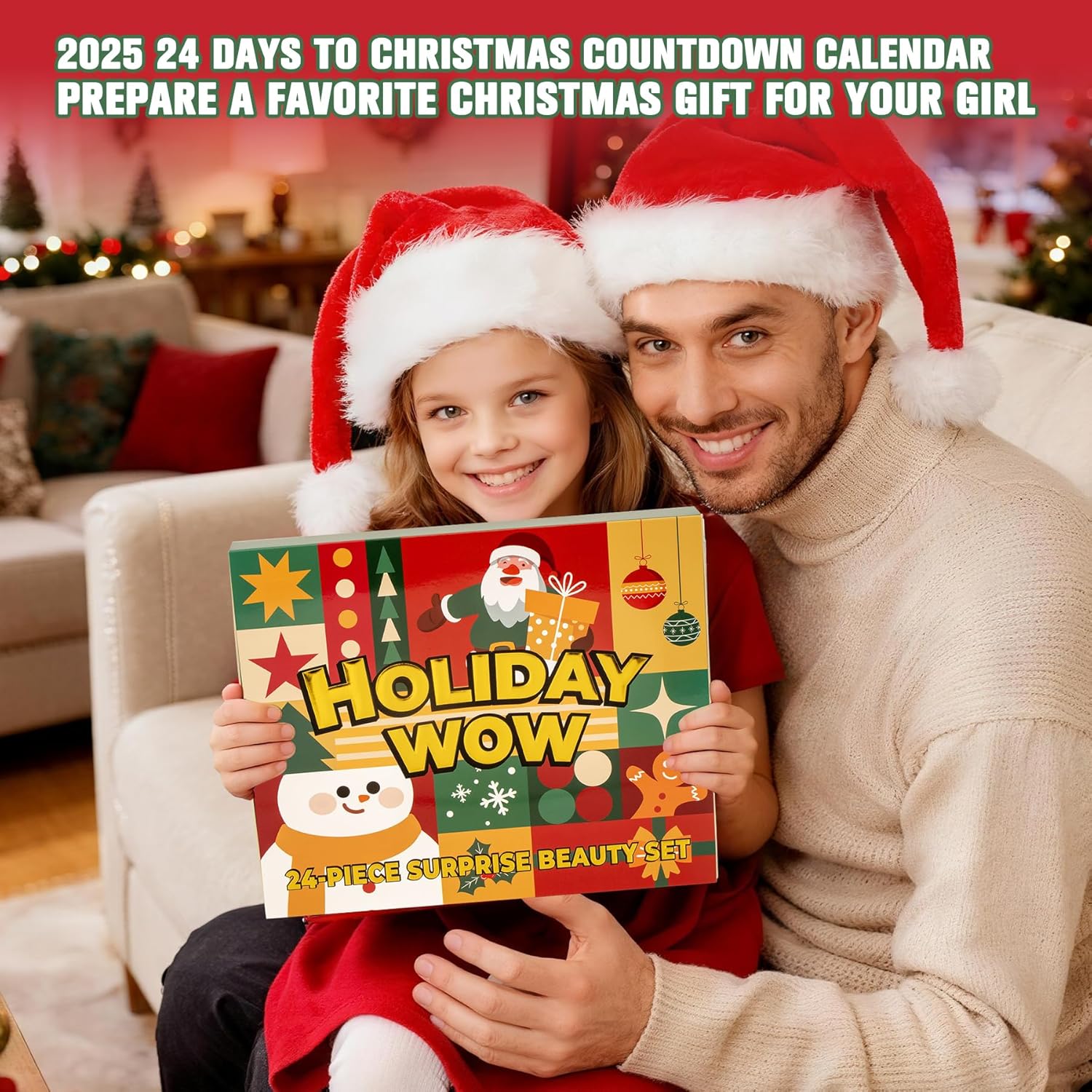 Skiennix Makeup Advent Calendar 2025 | 24 Days of Beauty Surprises for Teen Girls - Perfect Christmas Gift Set