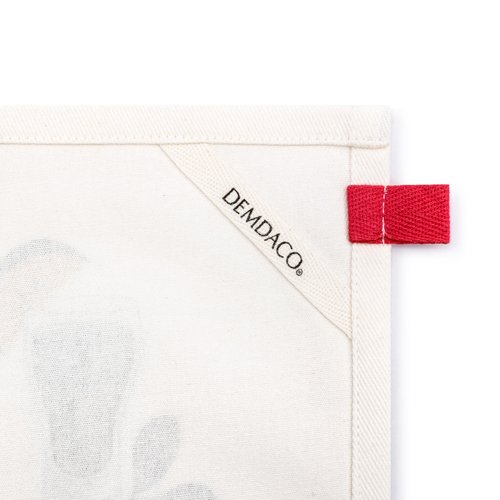 DEMDACO byDesign Serving Collection Smoothie of The Month Mix It Up Red 17 x 28 Cotton Twill Absorbent Kitchen Dish Hand Towel