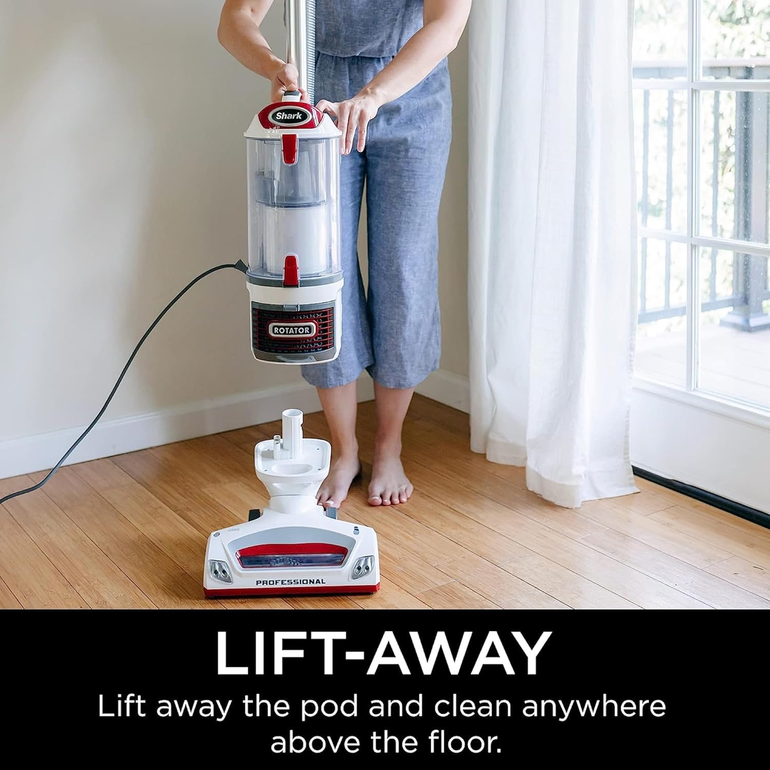 Shark Rotator Professional Lift-Away Vacuum - Powerful Cleaning Performance | Renewed NV501 Model