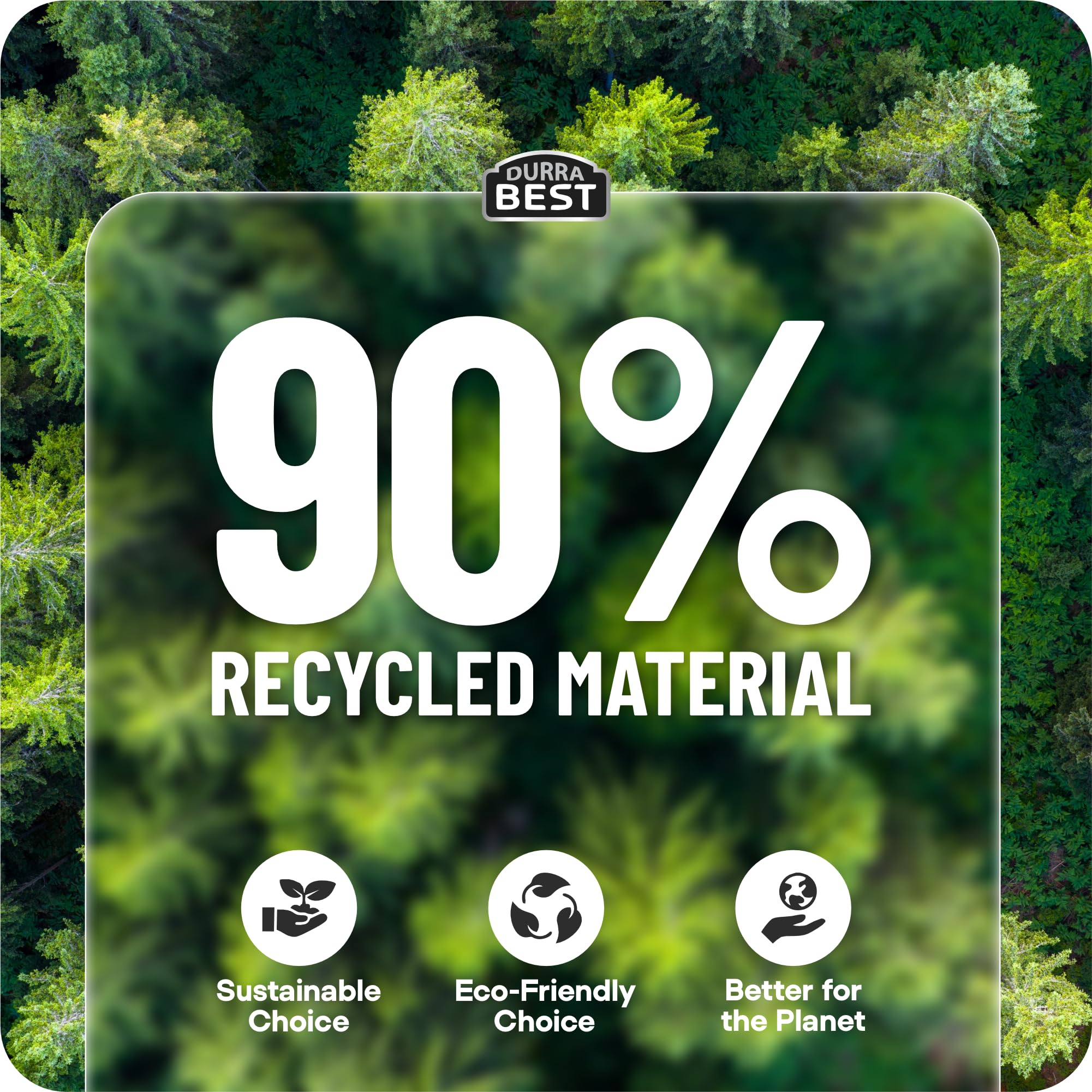 Heavy-Duty Trash Bags – 120 count, 18 Gallon White, Ultra Thick Drawstring Garbage Bags – Leak-Resistant for Home & Commercial Use, Big Trash Bags, Made in USA