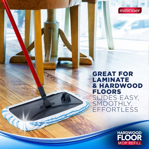 Millifiber Microfiber Mop Refills 15x8 Inches, 3-Pack (Mop is Not Included)