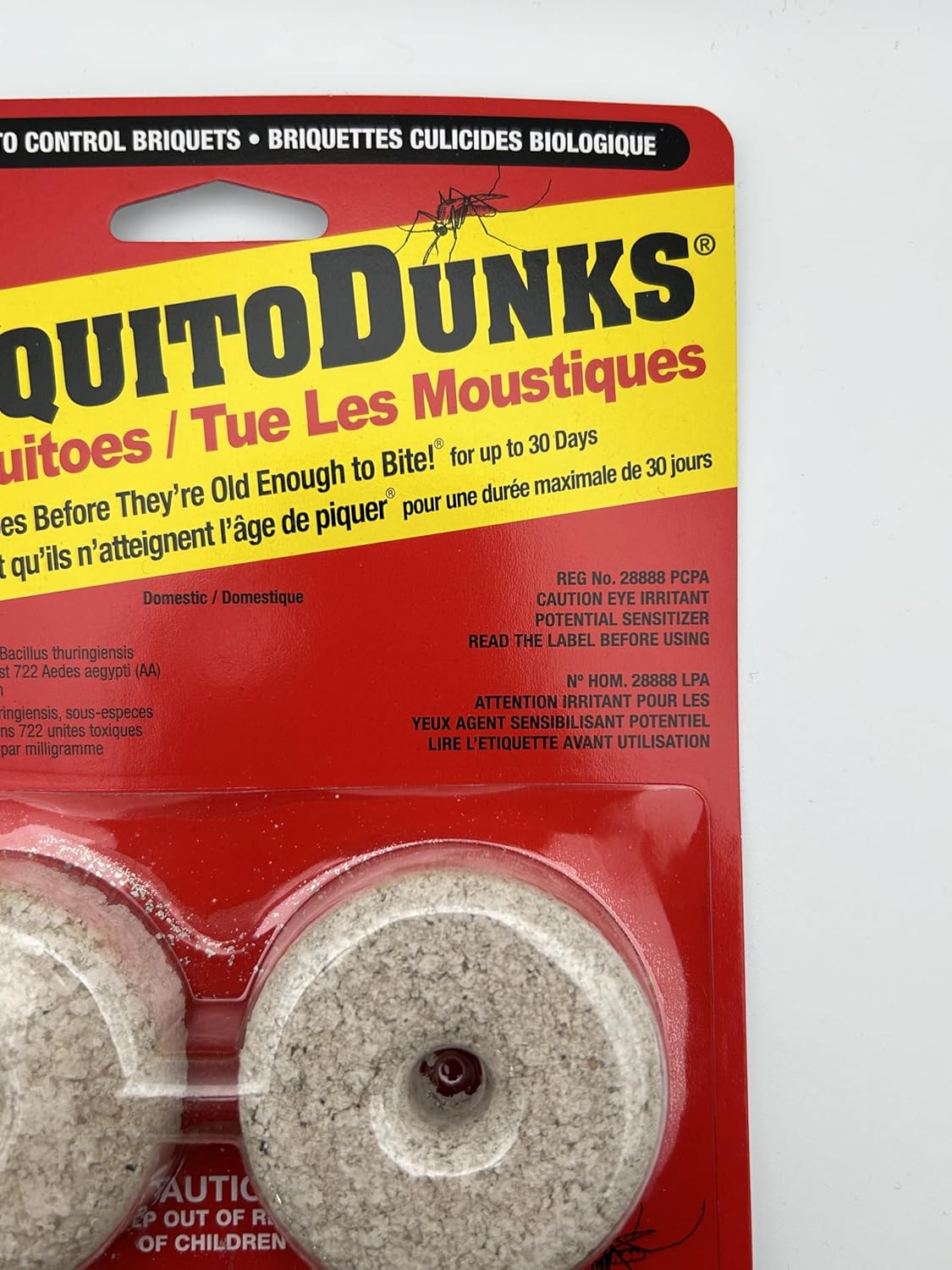Summit Mosquito Dunks - 2-Pack Natural Larvicide for Effective Mosquito Control
