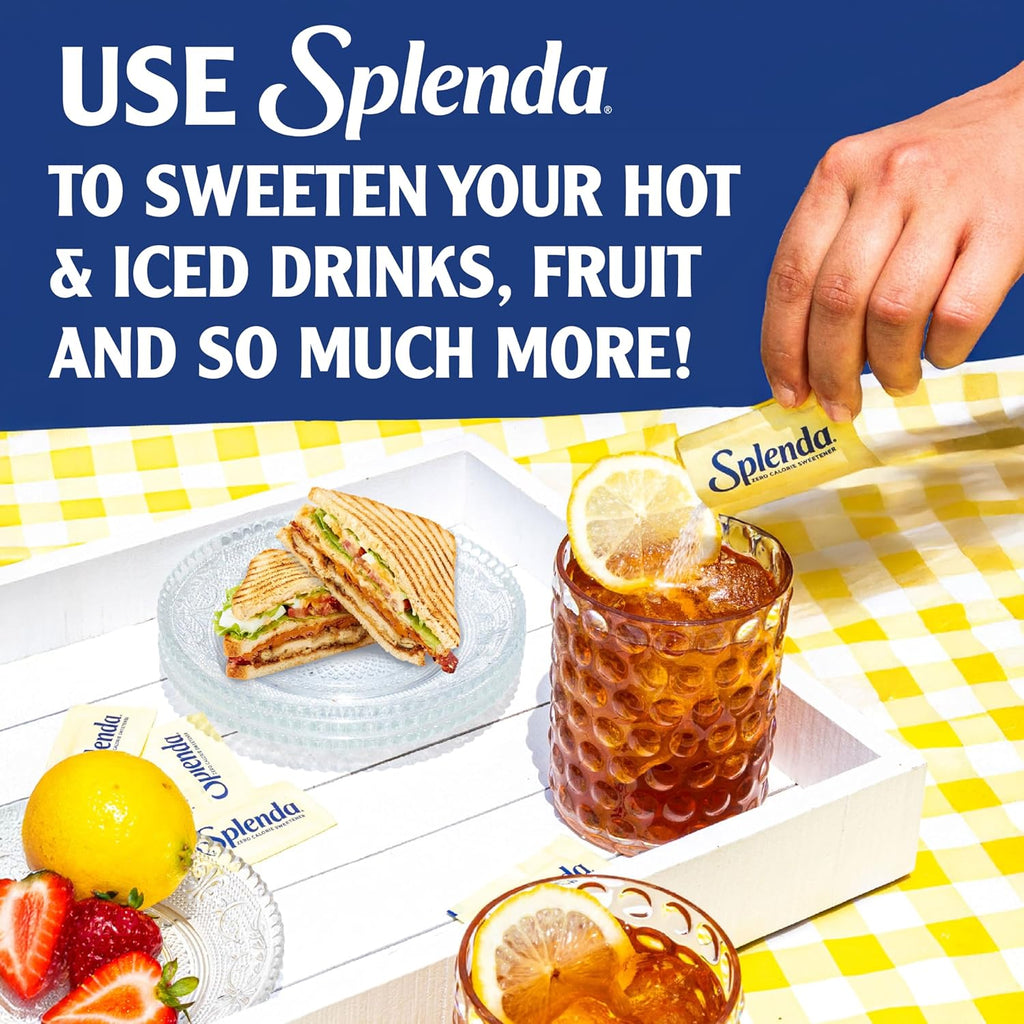 SPLENDA Zero Calorie Sweetener | 800 Packets for Guilt-Free Sweetening