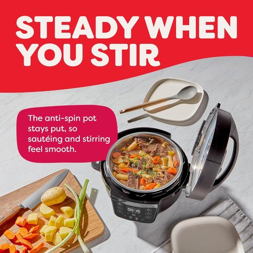 Instant Pot 4QT RIO Mini 7-in-1 Multi-Cooker - Versatile Pressure Cooker & Slow Cooker in Black