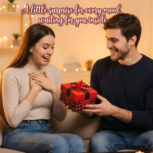 50+ Mini Love Notes with Envelopes, Blank Note Cards Set in Gift Box, DIY Valentine Cards, Mothers Day Gifts For Wife, Valentines Day Gifts for Him, Her, Boyfriend, Girlfriend, Wife, Husband, Love Notes for Birthday, Anniversary