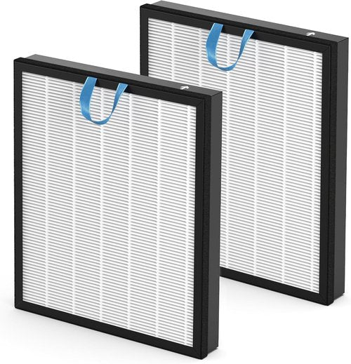 LEVOIT Vital 200S-P Replacement Filter - High-Efficiency Air Purification for Large Rooms | 2 Pack, White