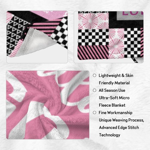 CUJUYO Christian Blanket - Inspirational "I Am a Child of God" Design | 60"x50" for Women & Girls