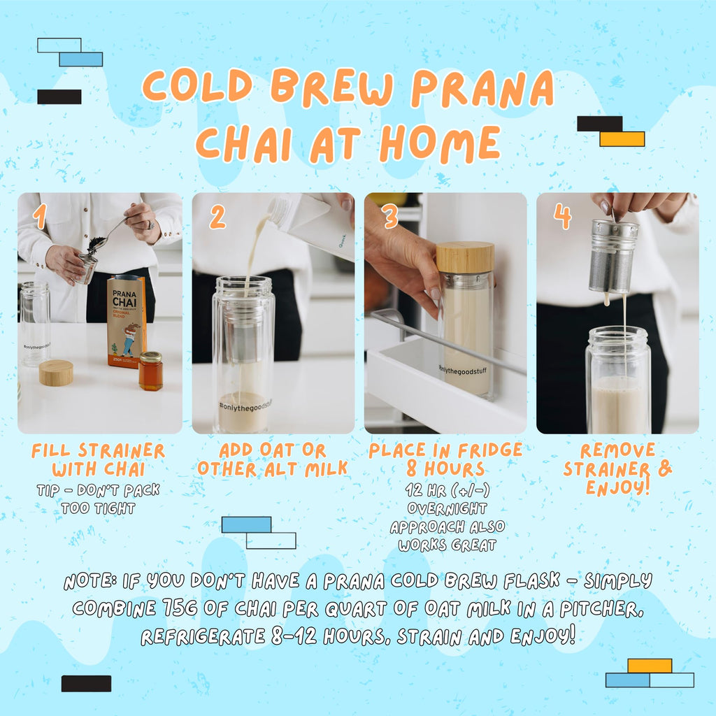 Prana Chai Original Masala Chai Tea - Australian Masala Loose Sticky Chai, 1000g