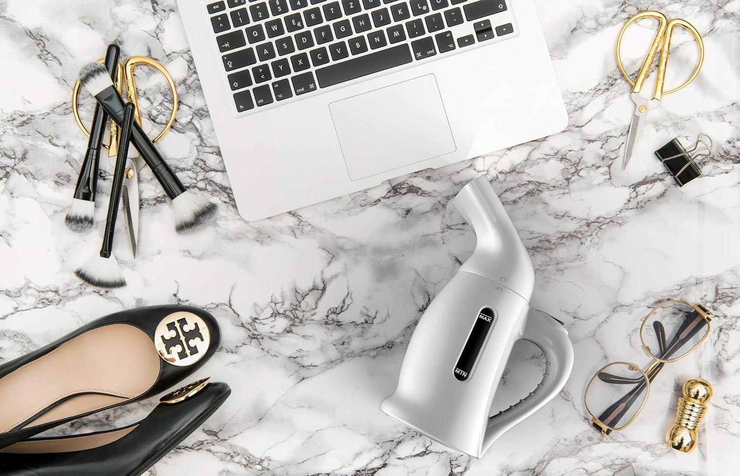 Magictec Portable Travel Garment Steamer - Fast Heat-Up & Powerful Fabric Iron | 60s Quick Heat, 360 Anti-Drip