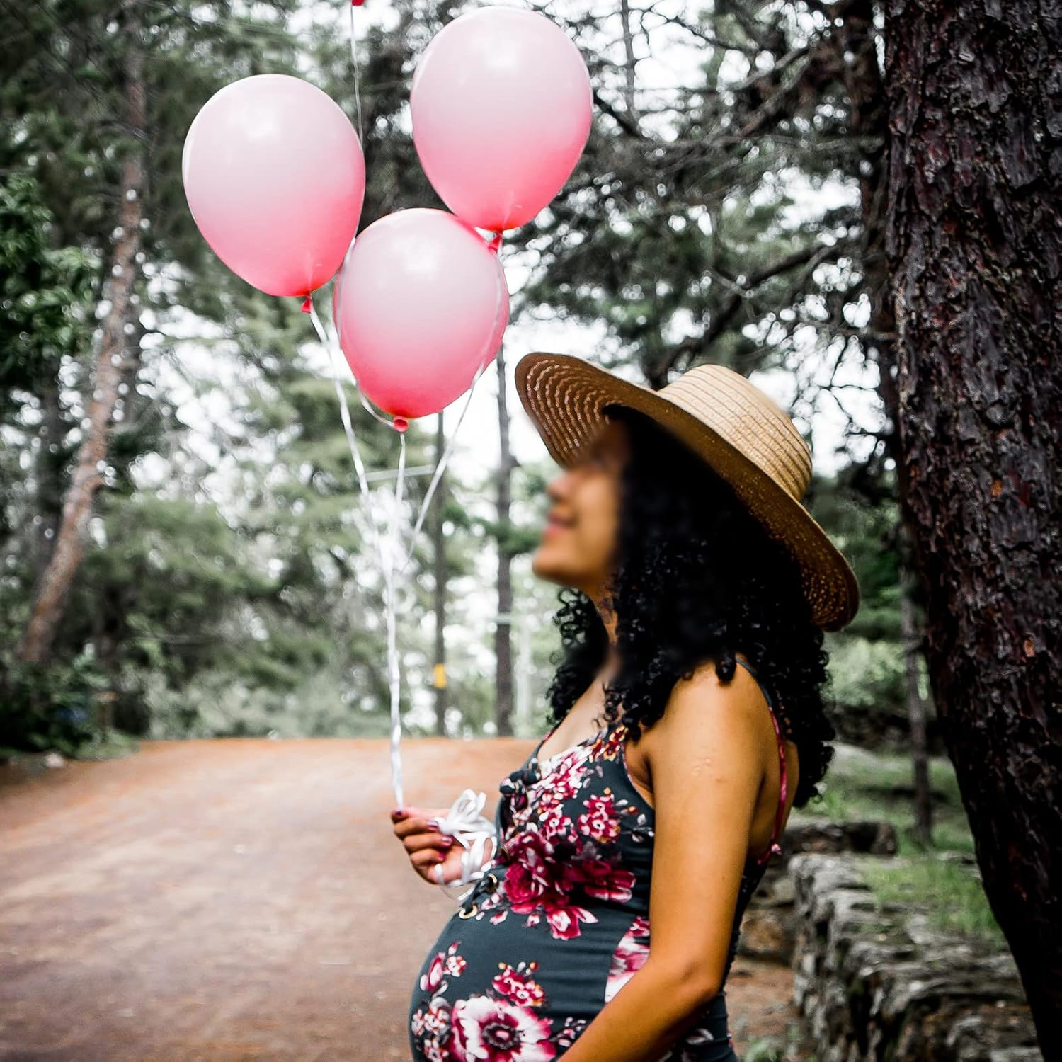 Pink Balloons | 110 Pcs Mini 5-Inch Thick Latex Balloons for Birthday & Baby Shower Decor