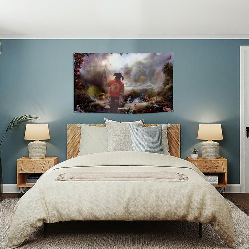**Chief Aesthetic Garden of Eden Flag - Durable 3x5 Feet Tapestry for Indoor & Outdoor Decor**