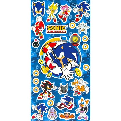 Sonic the Hedgehog Blind Bag Party Favors 3 Pack – Bundle with 3 Sonic Mystery Bags with Mini Sonic Figurines Plus Stickers | Sonic Action Figure Set for Kids, Boys, Girls