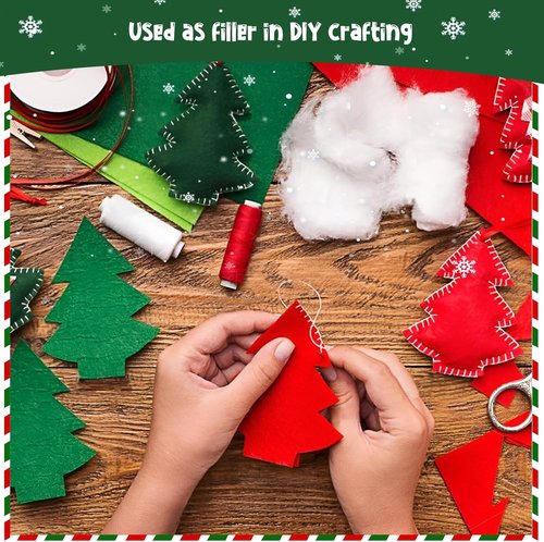Christmas Fake Snow - 9.2oz Fluffy Artificial Snow for DIY Tree Decor & Winter Displays