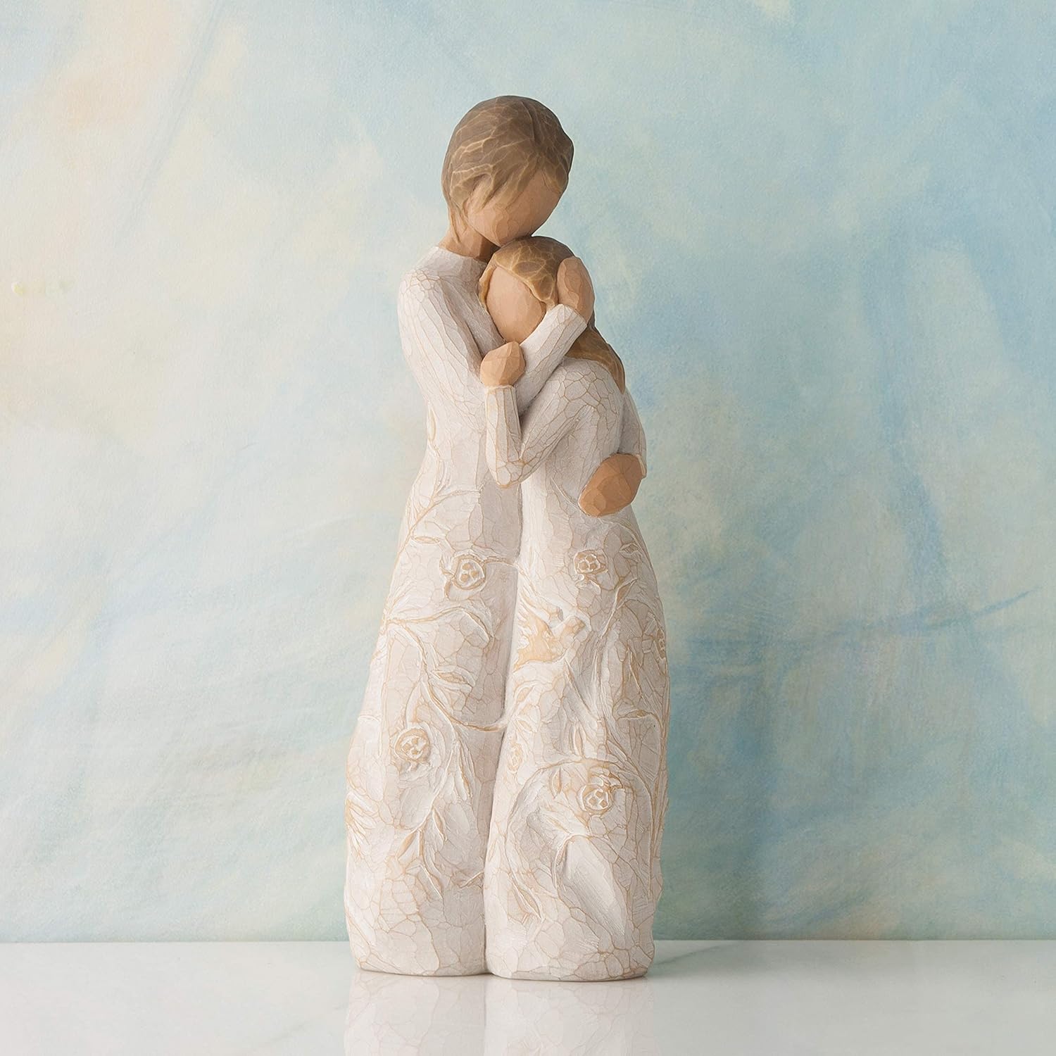 Willow Tree Sculpted Figure - Close To Me | Expresses Loving Relationships Between Mother, Daughter & Friends