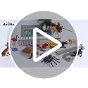 Mushroom House Ceiling Fan Pull Chain - Cute Decorative 12in Beaded Extender for Kids Room