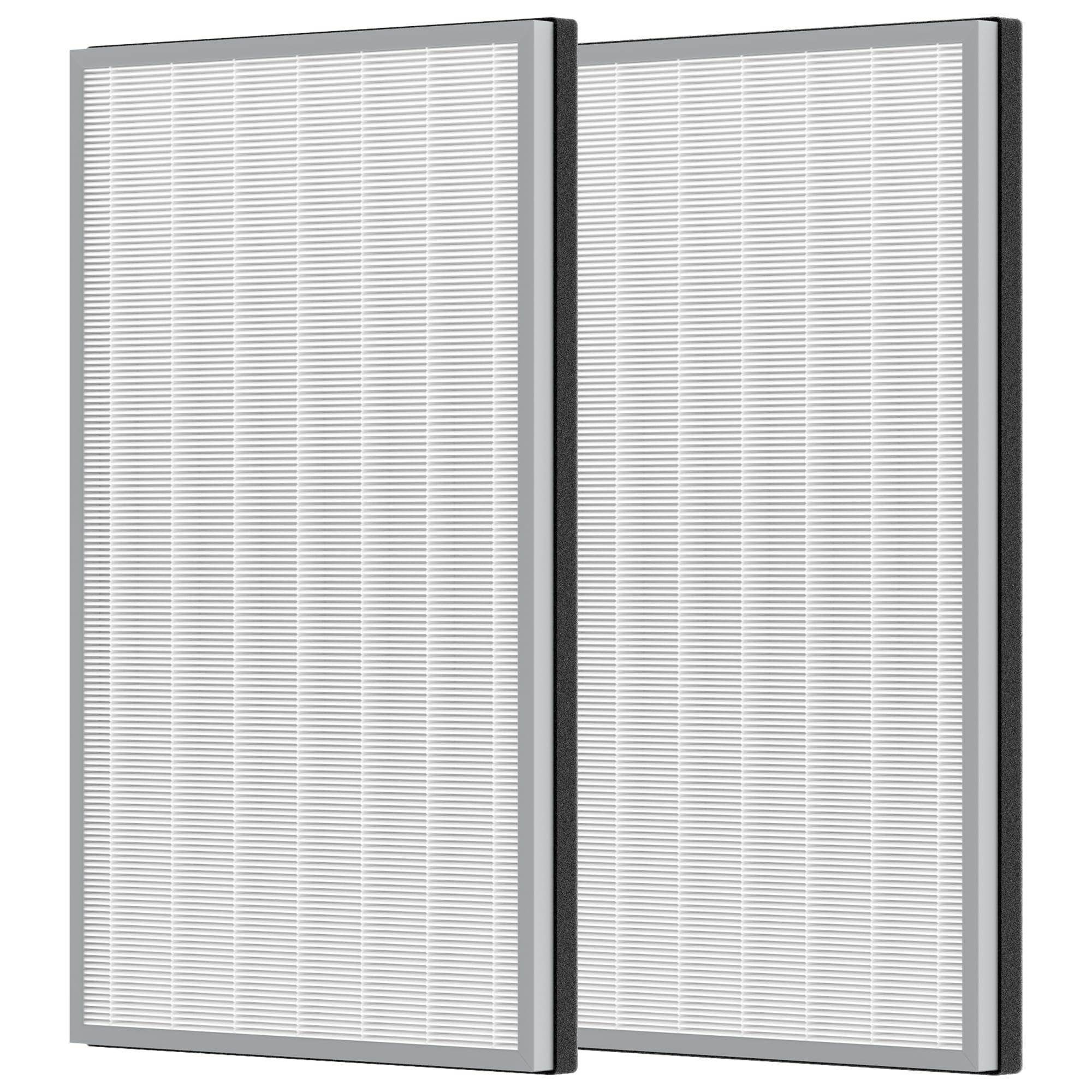 FCFMY 2 Pack Upgraded 3-in-1 Carbon HEPA HE601 Replacement Filter for Shark Air Cleaner Purifier 6 (HE601 & HE602) Part # HE6FKPET