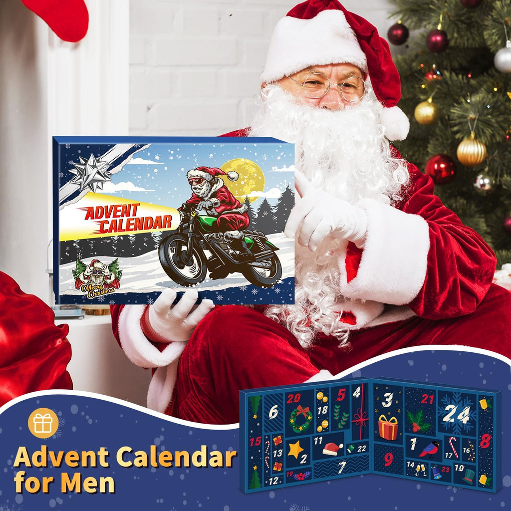MOVINPE Advent Calendar for Men | 24 Days of Gadgets, Tools & Fun Gifts for Christmas 2025