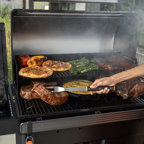 Traeger BAC791 Stainless Steel BBQ Fork Grill Accessory With Dishwasher Safe Handle