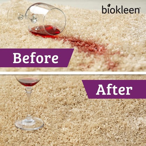 Biokleen Bac-Out Enzyme Cleaner - Eco-Friendly Stain & Odor Remover for Pets | 128 Ounces, Lime Scent
