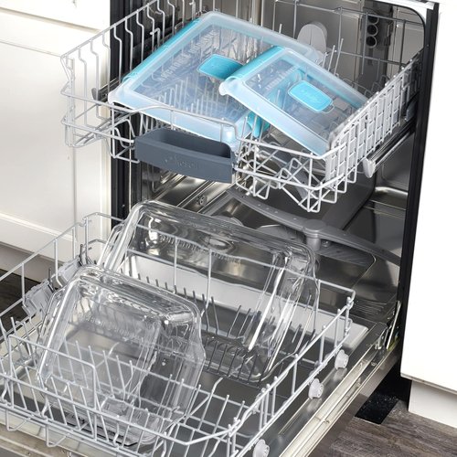 Anchor Hocking 3 Quart Glass Baking Dish - Insulated Carrier with Lid & Hot/Cold Pack