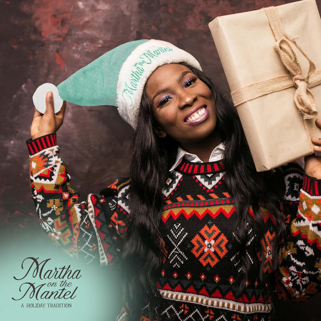Martha Stewart Funny Santa Hat - Cool Christmas Hat for Adults | Holiday Costume Accessory