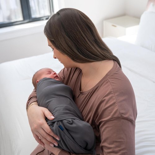 HALO SleepSack SuperSoft Swaddle - Cozy Bamboo Viscose with 3-Way Adjustability & 2-Way Zipper, 2 TOG
