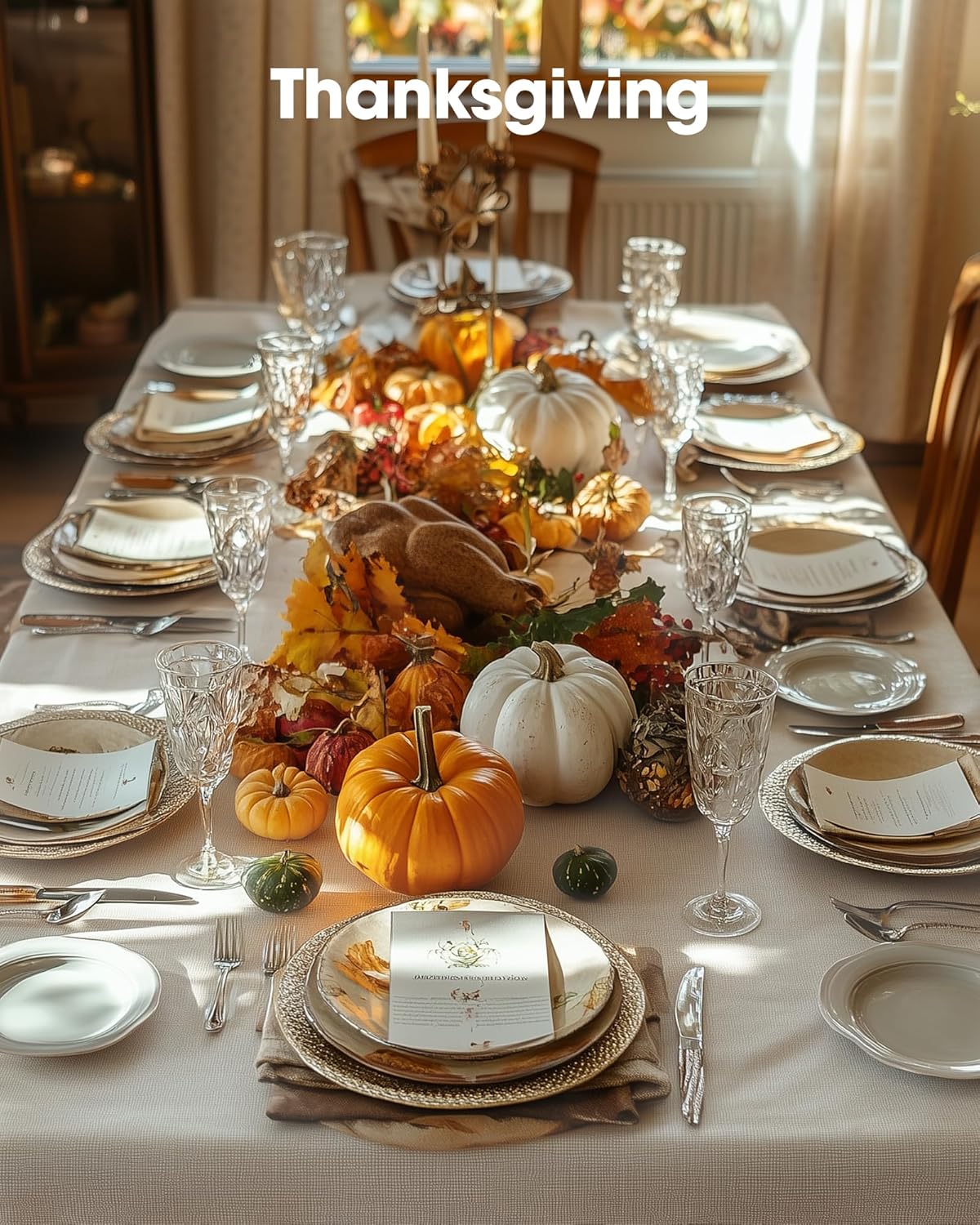 Pureegg Disposable Plastic Table Cloths - 10 Pack, 54 x 108 Inch, Leakproof & Sturdy for Parties, Weddings, Thanksgiving - Beige & Cream