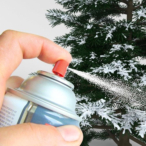 Iconikal Aerosol Snow Spray - Textured Finish, 13-Ounce Bottles | Bulk 4-Pack for Holiday Decor