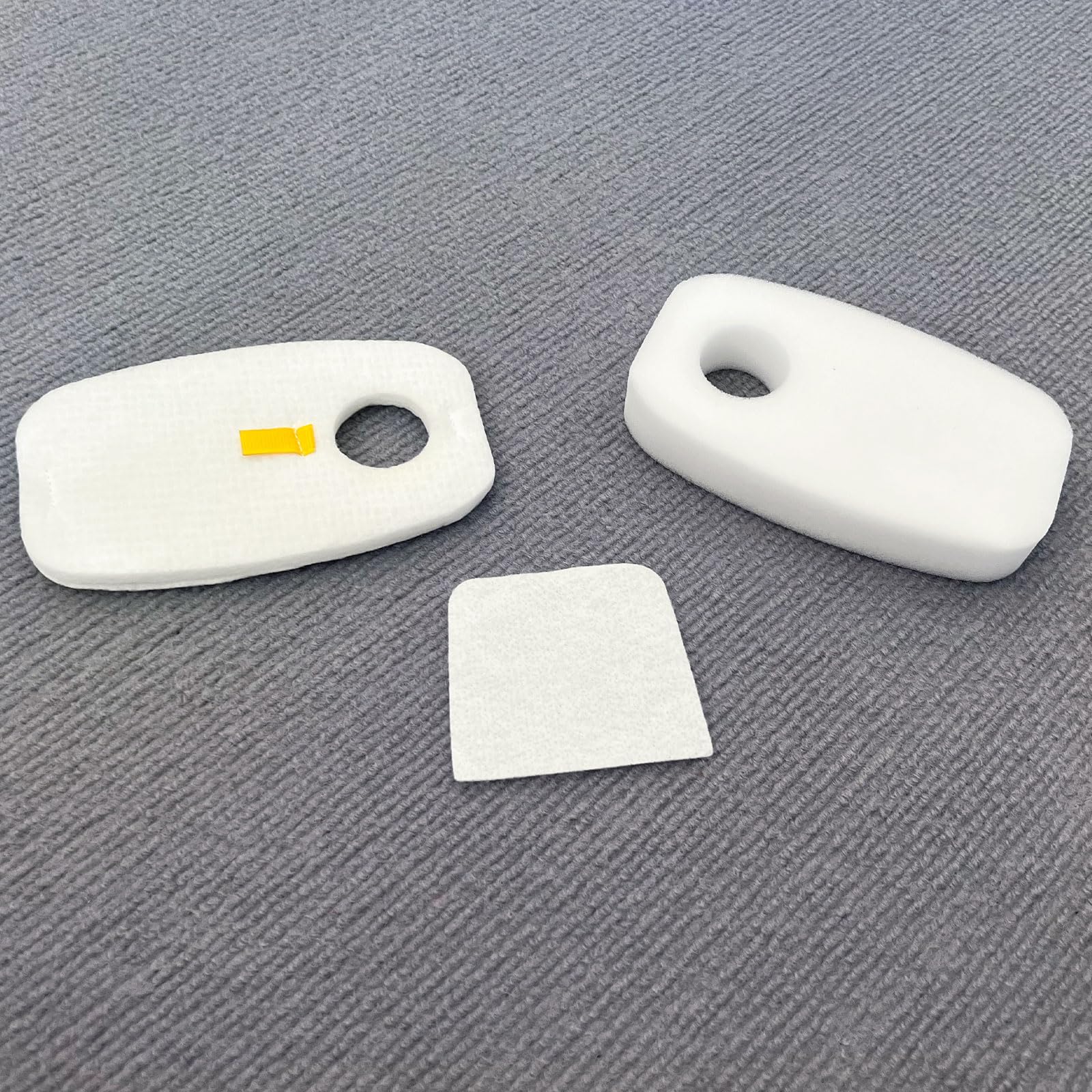 HV380 Filters Replacement Parts Kit for Shark Rocket DuoClean HV380 HV380W HV381 HV382 HV384Q UV380 ZS360 ZS361C ZS362, 4 Foam & Felt Filters 4 Post-Filters, Compare to Parts XPMFK320&XPSTFH380