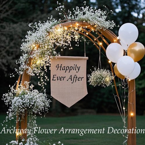 LYRWI 10PCS 21-inch Sturdy Artificial Baby’s Breath Flowers - Non-Shedding Design for Wedding/Home Decor, Realistic Faux Gypsophila with Reinforced Stem Base