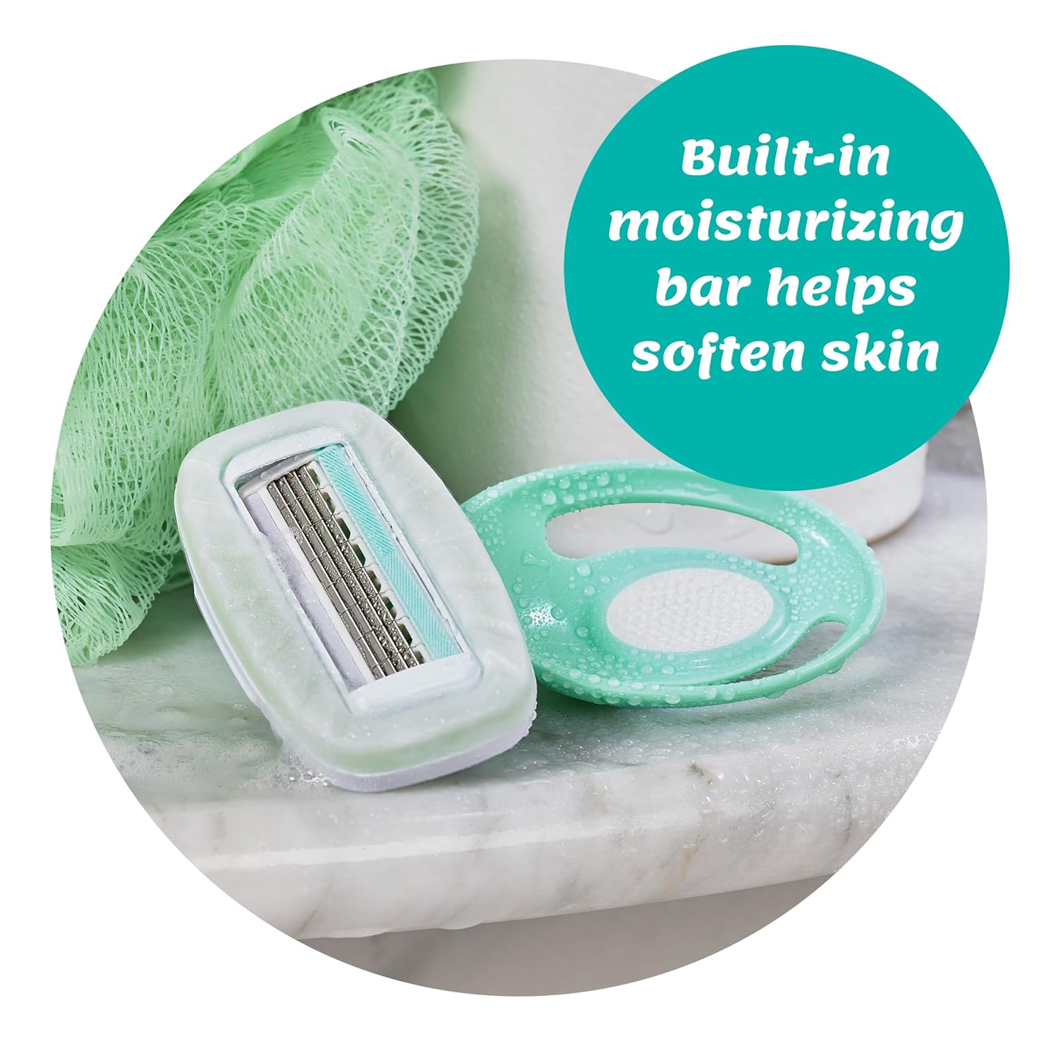 Schick Intuition Go Disposable Razor - Sensitive Skin, Organic Aloe, 1ct | Perfect Travel Razor & Stocking Stuffer
