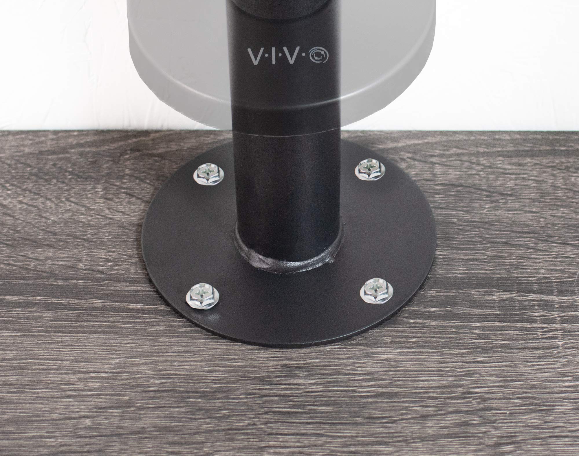 VIVO Swivel Bolt-Down TV Stand for 23 to 43 inch Screens, Desktop VESA Mount, Sturdy Tabletop TV Display STAND-TV00M2