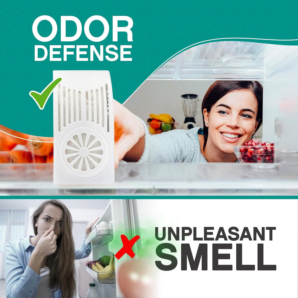 Zeolite Refrigerator Deodorizer - Long-Lasting Odor Eliminator for Fridge & Freezer | 1-Pack