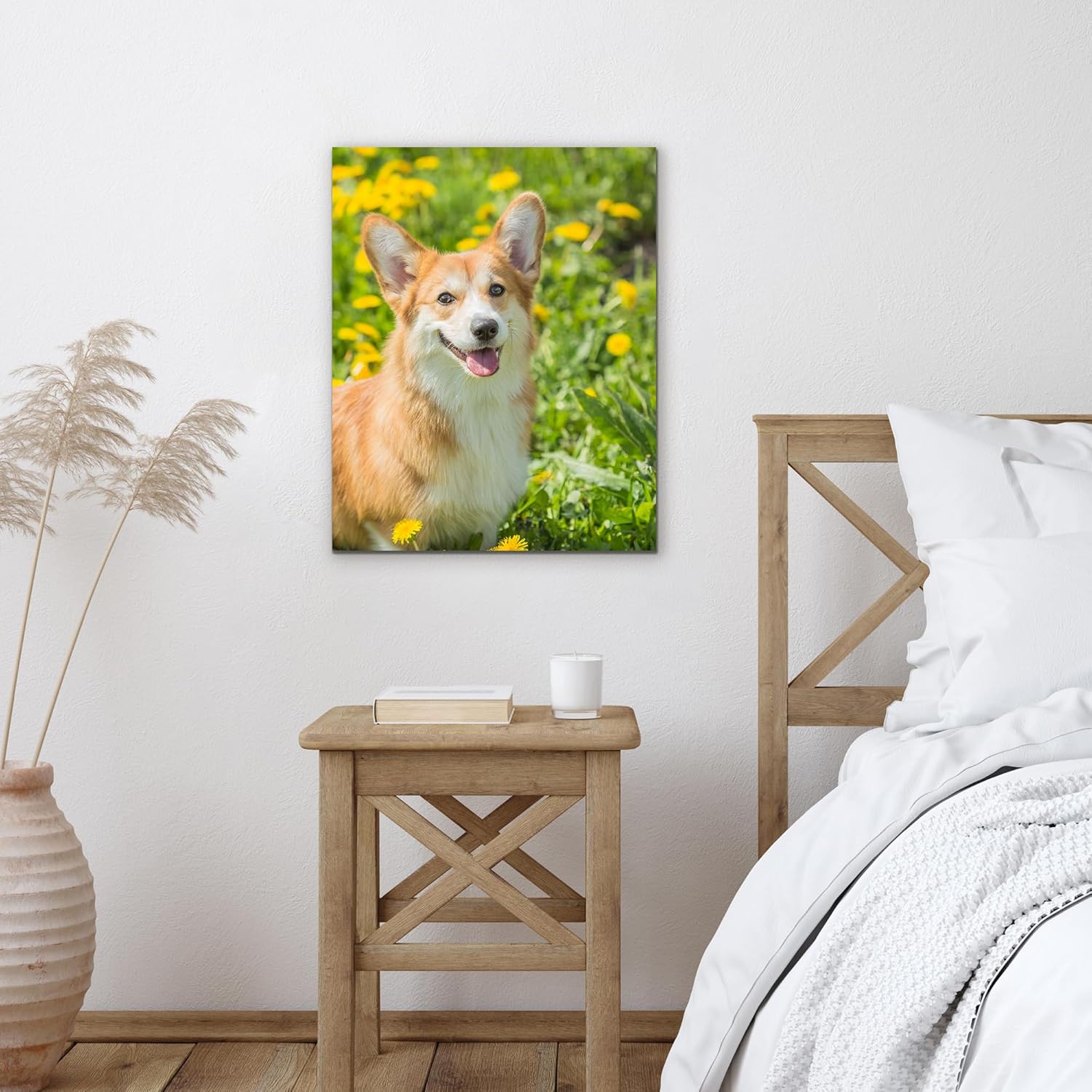 WayToLight Personalized Canvas Prints - Custom Framed Wall Art for Home Decor | Ideal Christmas Family Gifts (6x8 in)