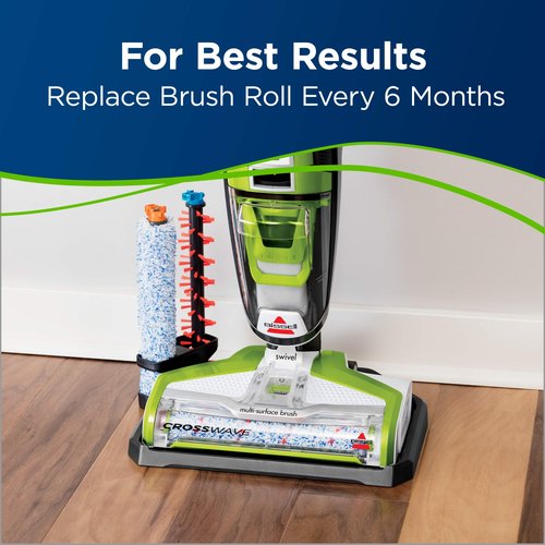 BISSELL Tangle-Free CrossWave Multi-Surface Pet Brush Roll, New OEM Part 2460