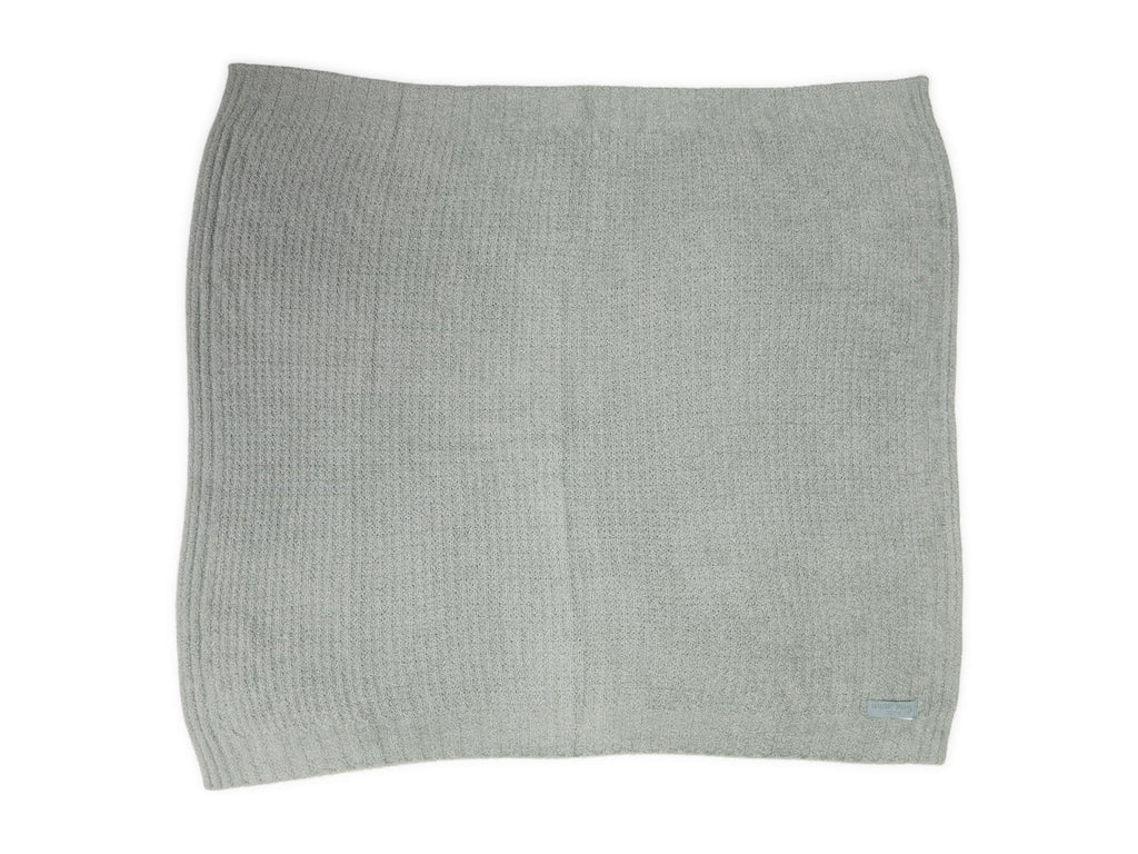 Barefoot Dreams® CozyChic Lite® Waffle Receiving Blanket, Waterfall, 30"x30"