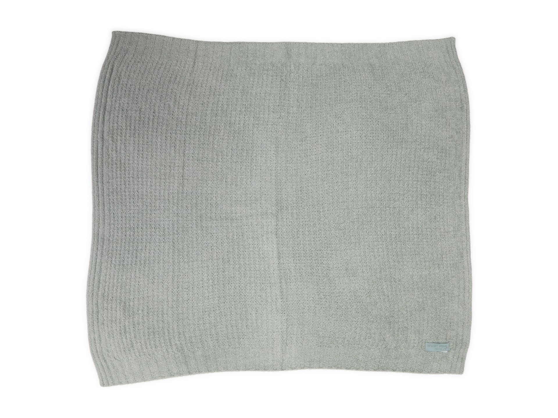 Barefoot Dreams® CozyChic Lite® Waffle Receiving Blanket, Waterfall, 30"x30"