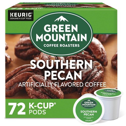 Green Mountain Coffee Roasters Southern Pecan K-Cup Pods - Light Roast Coffee, 72 Count