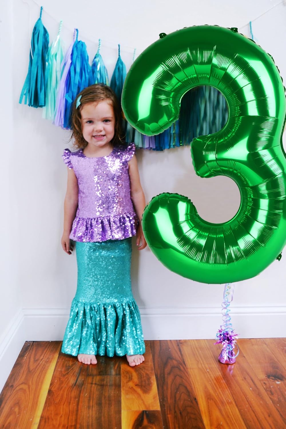 Number 6 Balloon - 40 Inch Dark Green Birthday Decoration for Men & Women | Perfect for 6th Birthday Parties