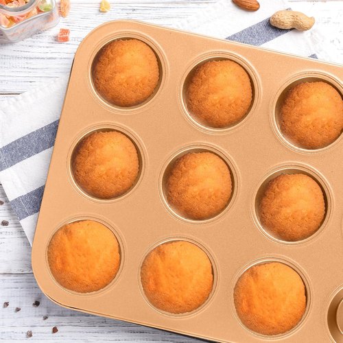 11-Piece Nonstick Baking Pans Set | Professional Grade Carbon Steel Bakeware - Dishwasher Safe, Oven Safe to 450°F