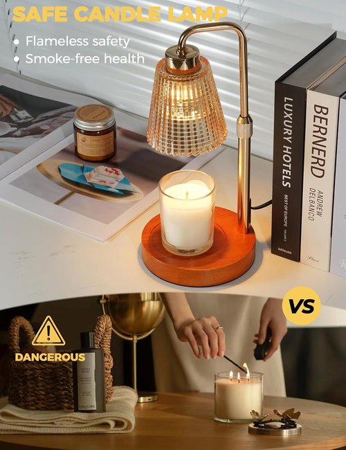 GODONLIF Candle Warmer Lamp - Dimmable with Timer | Perfect Birthday & Housewarming Gift for Women, Moms