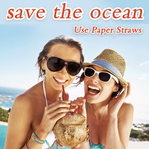 Jeffbaubl 100 Pack Red Paper Straws,Biodegradable Red Straws,Cake Pop Sticks,Disposable Paper Drinking Red Straw,Foil Paper Straws for Birthday Wedding Party Supplies Decorations