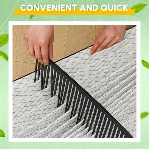 Colingmill Pleat Spacers - Replacement for Aprilaire 2400 & 5000 Air Cleaners | Black, 6 Pack